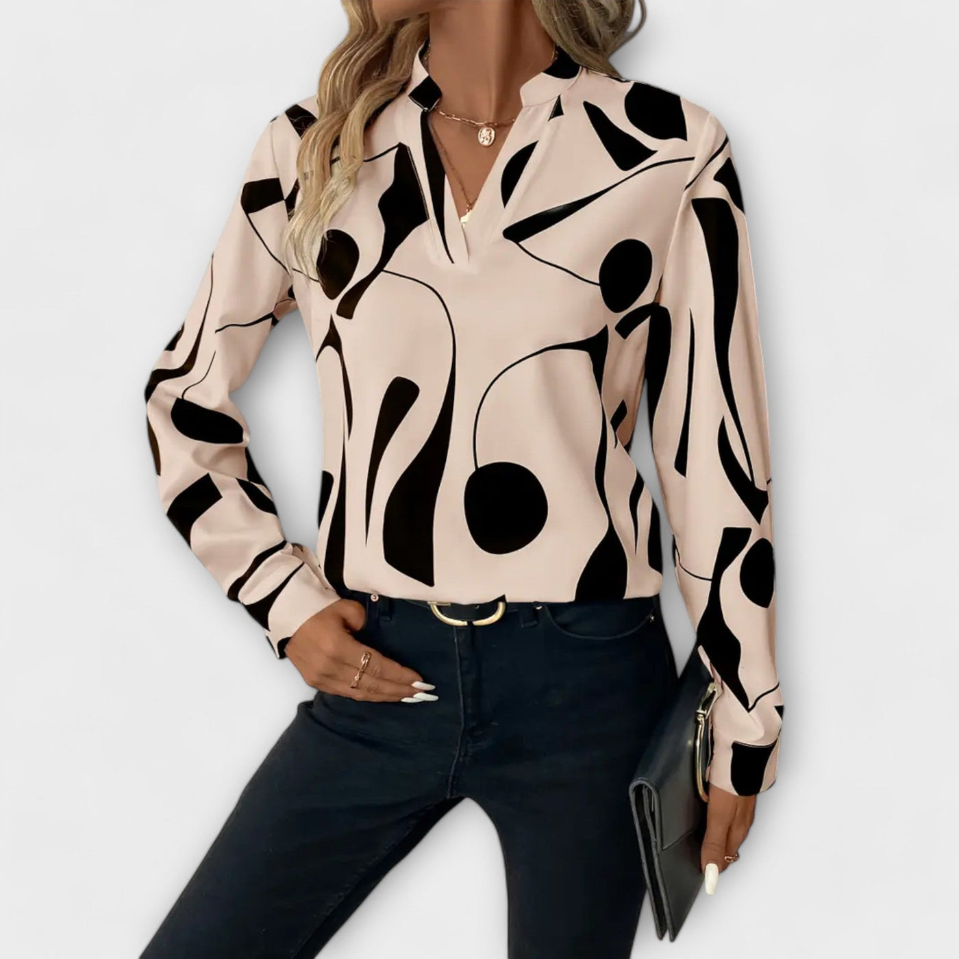 Clara | Elegant Blouse With Design