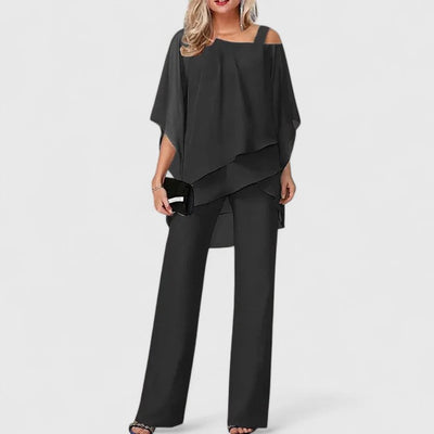 Clara | Elegant Two-Piece Pant Set